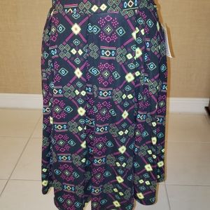 New Lularoe Madison Pleated Skirt Size Medium